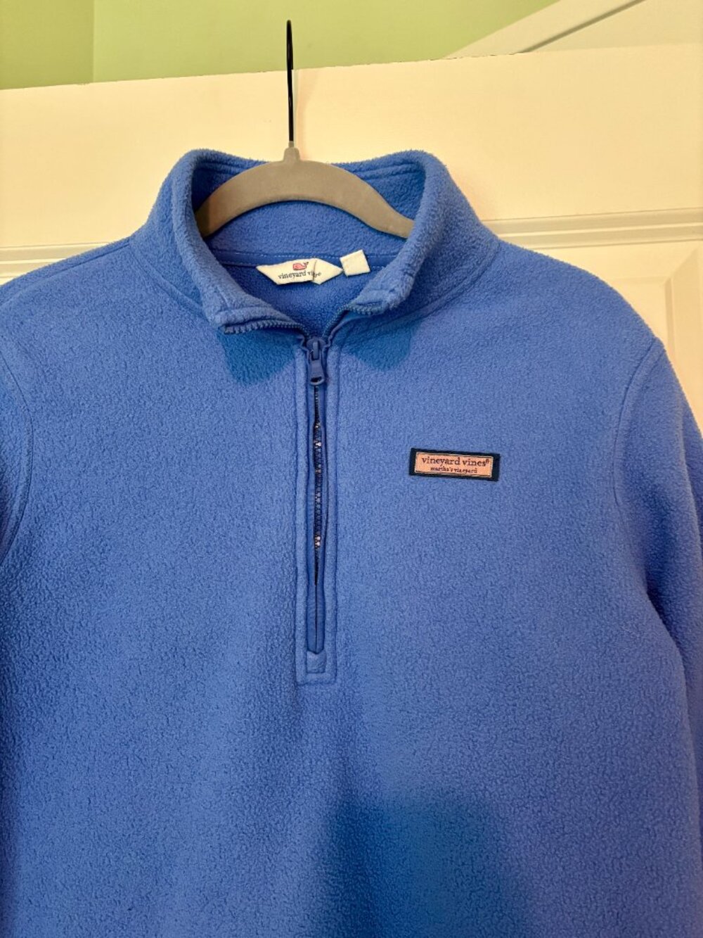 Vineyard Vines Womens Harbor Fleece 1/4-Zip Pullover • Size M - Picture 3 of 4